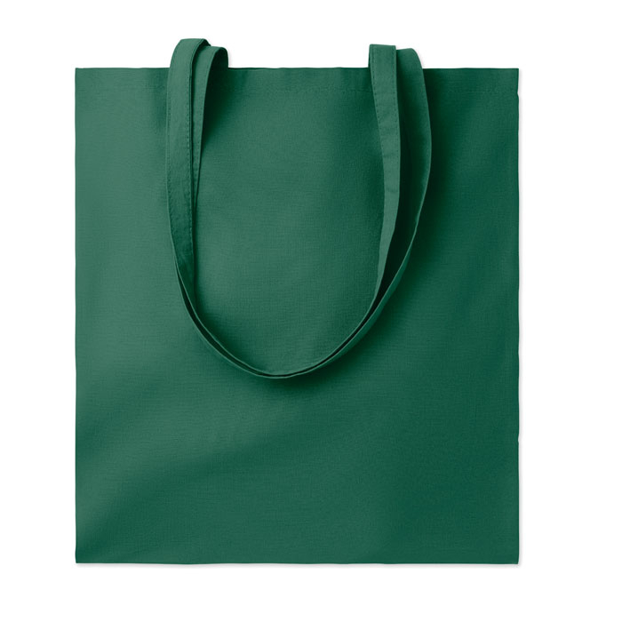 Tote bag personnalisé coton 140g COTTONEL COLOUR Vert foncé